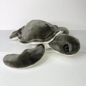 WILD Republic Realistic Lifelike Gray Green 15" Sea Turtle Plush Stuffed Animal